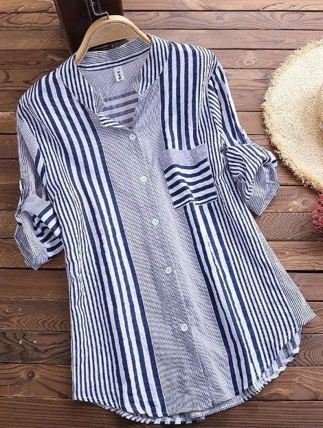 Beach Breeze, Effortless Ease: Loose-fit, long sleeve shirt keeps you comfy and stylish by the shore.
