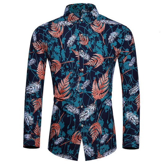 Men's Long-Sleeve Hawaiian Shirt (Classic Prints). Timeless island style with comfort in our long-sleeve Hawaiian shirts.