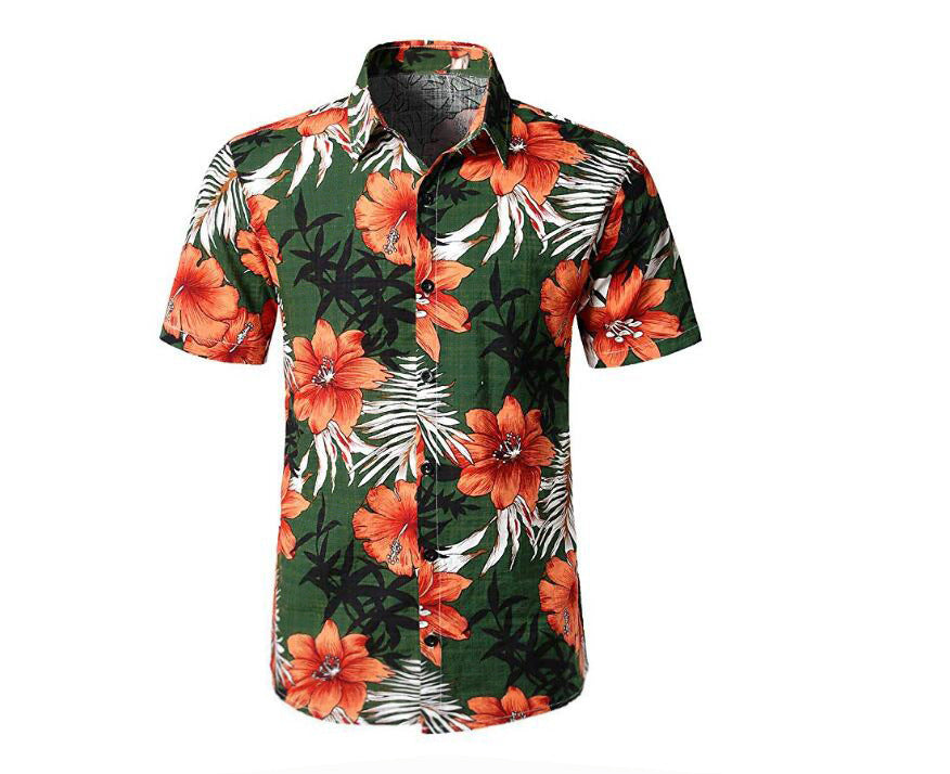 Men's Casual Shirts 3D Hawaiian Tropical Fashion