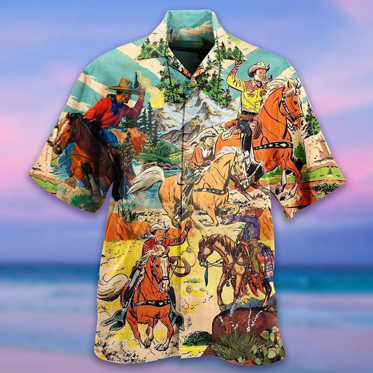 Men's Plus Size Shirt 3D Digital Printing Hawaiian Shirt