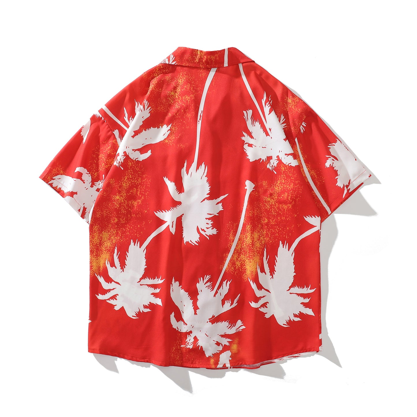 Hawaiian Summer Thin Loose Short Sleeve Floral Shirt