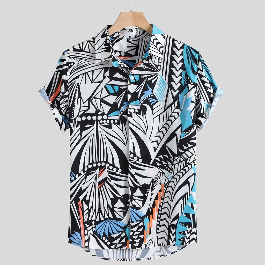 Hawaiian Casual Shirt Streetwear