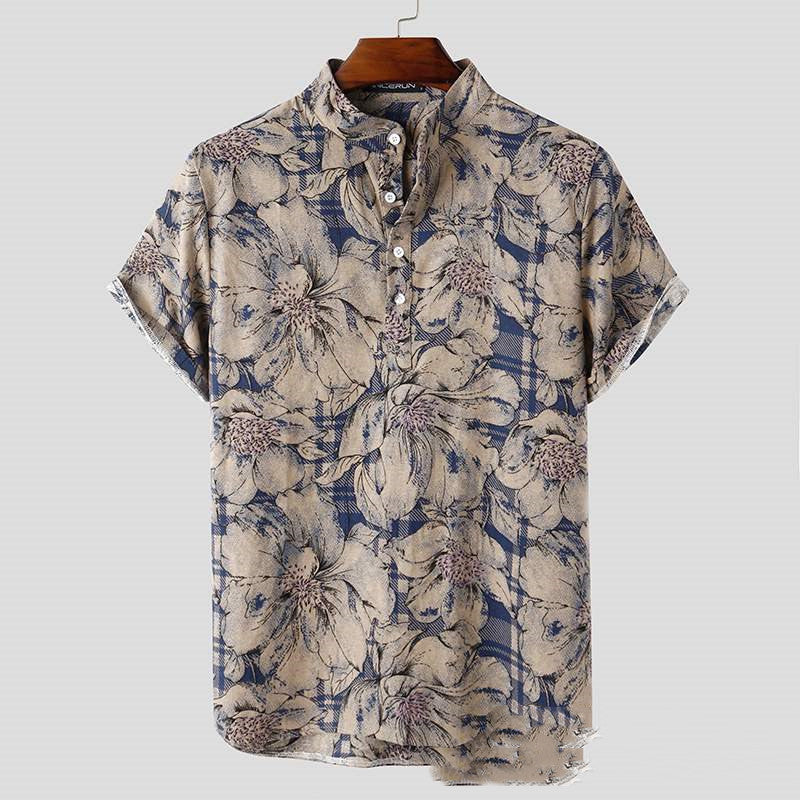 Fashion Personality New Hawaiian Men's Shirts