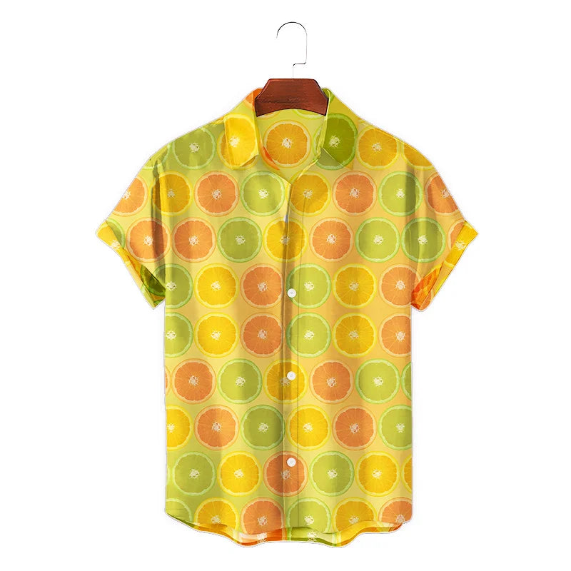 3d Birds Printed Colorful Funny Summer Hawaiian Shirt