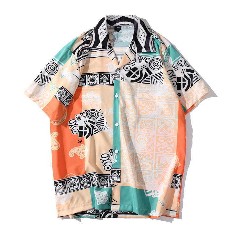 Men's Hawaiian Shirt (Short Sleeve, Many Prints). Vacation vibes in every print! Find your perfect short-sleeve Hawaiian shirt