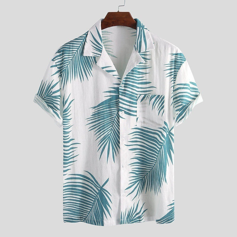 New Fashion Casual Hot Sale Hawaiian Shirts For Men
