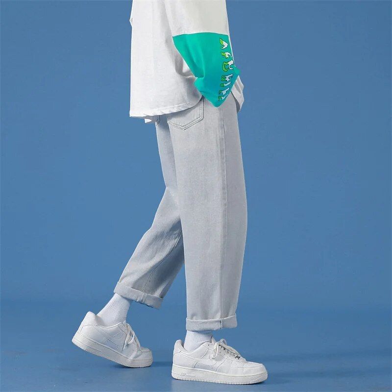 Streetwear Denim - Casual Unisex Jeans for Men