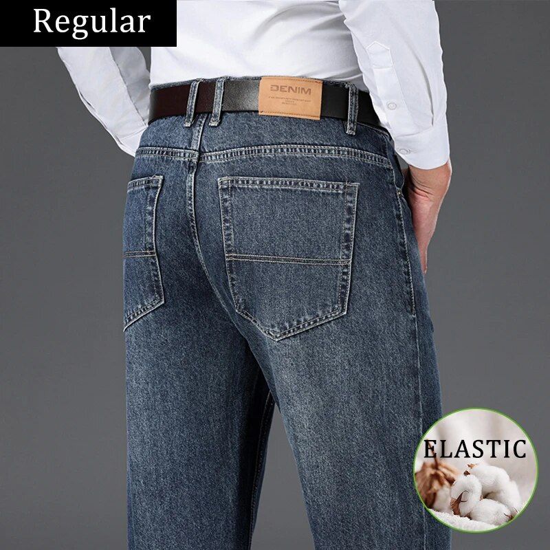 Men's Luxury Cotton summer jeans