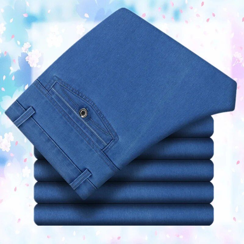 Men's Casual Jeans in light blue
