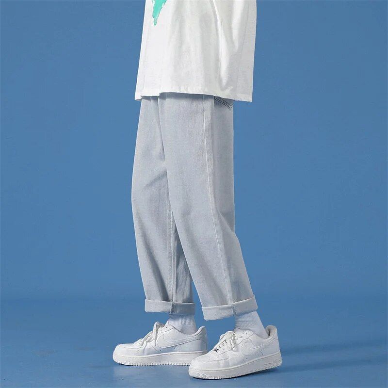 Streetwear Denim - Casual Unisex Jeans for Men