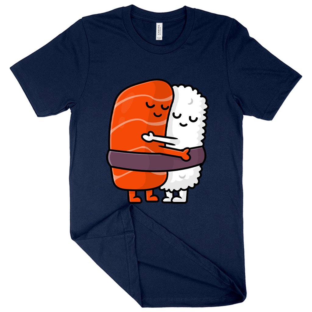 Couples Cute Matching Sushi Hug T-Shirt